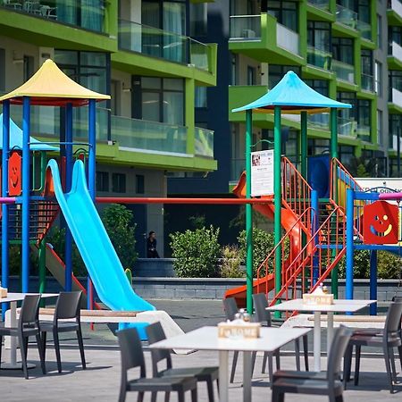 Crazy Sea View 1Br Apartment Spa Pools Resort Mamaia Exterior foto
