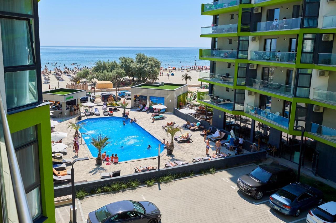 Crazy Sea View 1Br Apartment Spa Pools Resort Mamaia Exterior foto